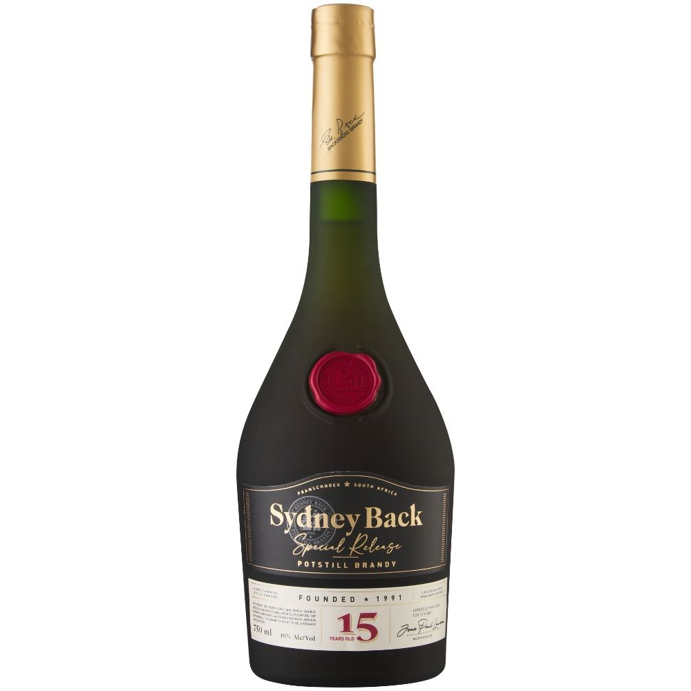 Sydney Back Potstill Brandy 15 Year